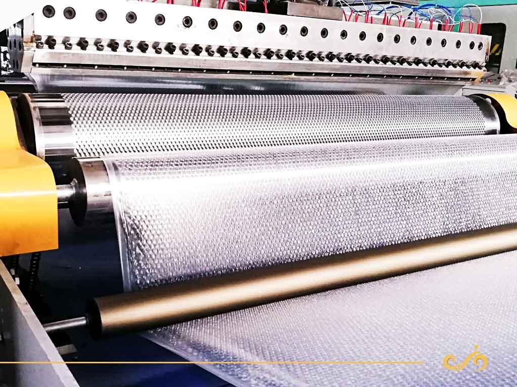 نحوه تولید نایلون حبابدار: از مواد اولیه تا محصول نهایی