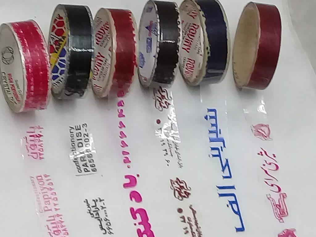 چاپ روی چسب ۲.۵ سانت: راه‌حلی ایده‌آل برای بسته‌بندی جعبه‌های شیرینی فروشی