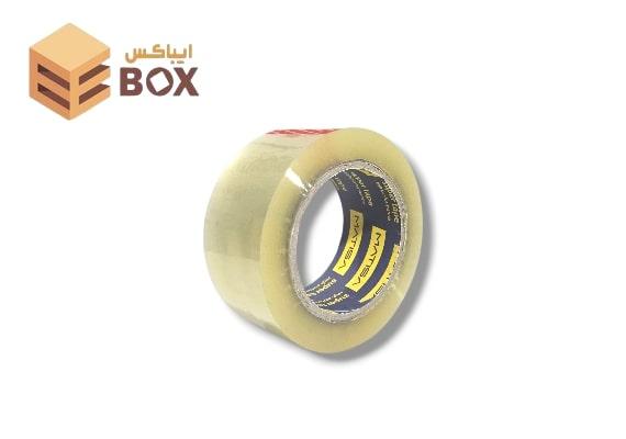 چسب 90 یارد شفاف ماتیسا آبی